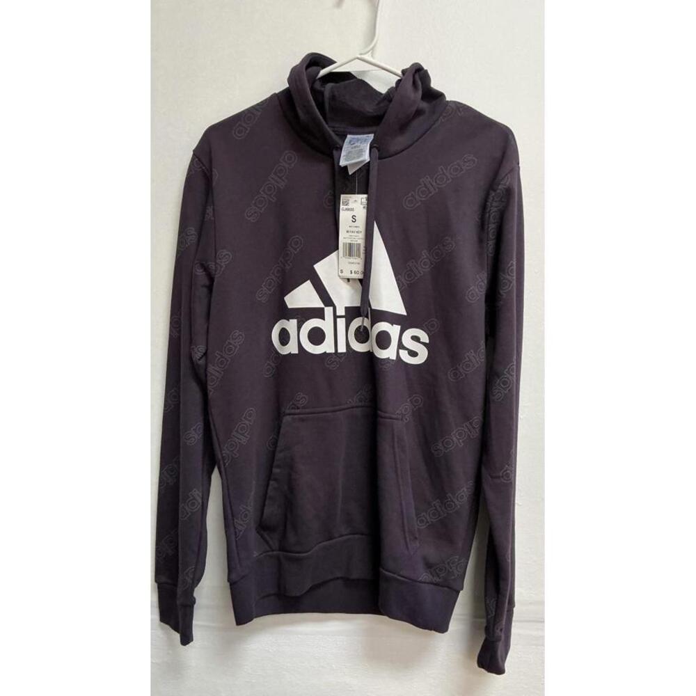 Adidas Women's Black Hoodie with Logo - Size Small